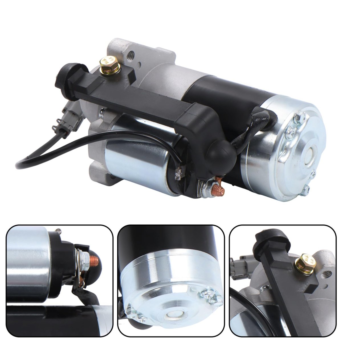Starter Motor Replacement For Armada 2010 To 2015 And Titan 2011 V8 5 6l Fits Part Numbers 23300zv00a 19123n 41048303 M1t30871