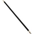Velour Rope 59 With Ends For Portable Gold Post Black 
