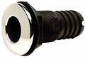 Thru Hull W Stainless Steel Cover-5 8 Straight 