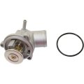 Thermostat Housing With For Mercedes Benz Slk230 1998 To004 4 Cylinder 2 2l 2 3l Engine Includes Gasket Black Plastic Standard
