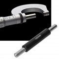 Agatige Caliper Calibration Rod 100mm Bar Stainless Steel Accurate Micrometer Professional Block Standard Measuring For