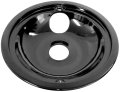 8 In Range Stove Burner Drip Bowl Black Porcelain Fits Sears 5304430150 Ap3214712 318067051 