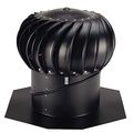 Lomanco Bib-12 Black Whirlybird Turbine Ventilator 