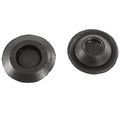 1979-1993 Ford Mustang Trunk Floor Bottom Rubber Plug Seals 2pc Replacement 