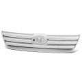 Fo1200539 Factory Style Front Bumper Grill Grille Assembly Compatible With Ford Transit Connect 2011-2013 Silver 
