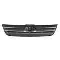 Fo1200539 Factory Style Front Bumper Grill Grille Assembly Compatible With Ford Transit Connect 2011-2013 Silver