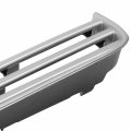 Fo1200539 Factory Style Front Bumper Grill Grille Assembly Compatible With Ford Transit Connect 2011-2013 Silver