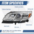 Auto Dynasty Gm2502362 Facotry Style Projector Headlights Assembly Compatible With Chevrolet Malibu Limited Lt Ltz 2013-2016