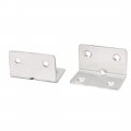 Uxcell 50mm X 30mm Stainless Steel Corner Braces Angle Brackets 4 Pcs