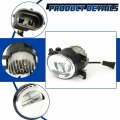 Hecasa Left Side Bumper Fog Light Compatible With 2014-2020 Infiniti Q50 Qx50 Q60 Qx60 Qx80 Replacement For In2592108