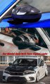 Real Carbon Fiber Mug Style Replacement Side View Mirror Covers Caps Compatible For 2022 2023 Honda Civic Without Led Signal