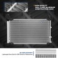 Auto Dynasty Air Conditioning A C Condenser For 2018-2020 Lexus Gs200t Gs300 Rc200t Rc300 Aluminum Ac Replacement Dpi 30087