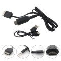 Hdmi Adapter Cable Game Console Audio Video Converter Cord Replacement For Playstation 1 2