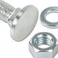 G-plus Front Rear Bumper Bolts Stainless Capped Round Head Compatible With Many Ford Cars And Trucks