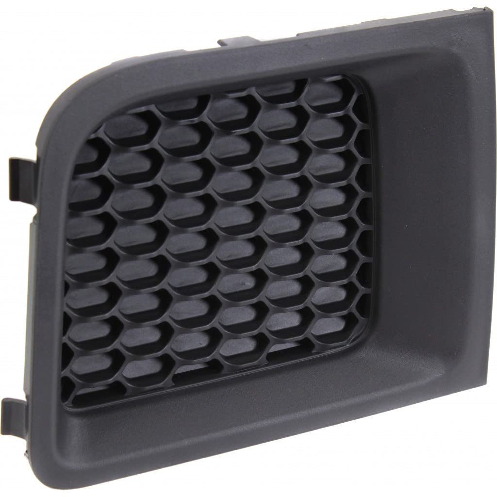 Front Bumper Cover Grille Driver Side For Jeep Renegade 2015 2016 2017 2018 Outer Textured Bezel With Honeycomb Replaces