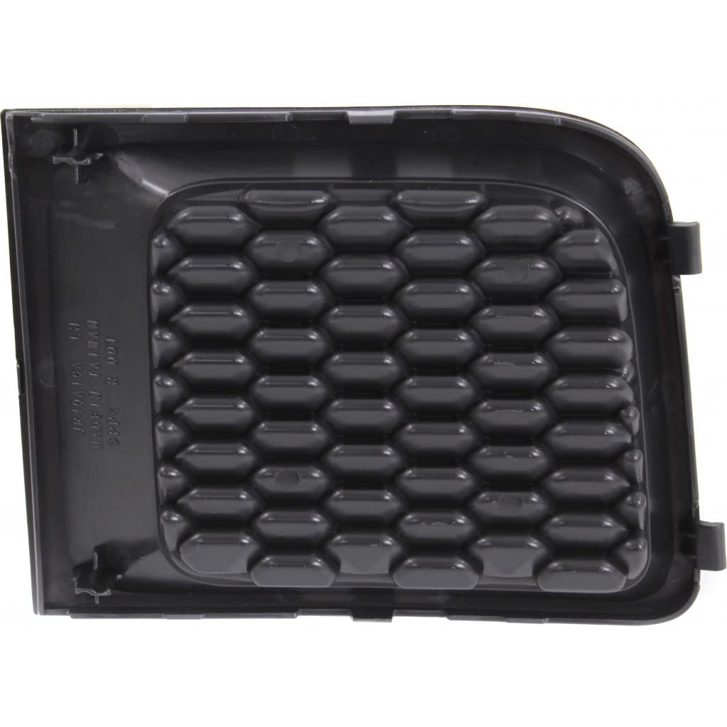 Front Bumper Cover Grille Driver Side For Jeep Renegade 2015 2016 2017 2018 Outer Textured Bezel With Honeycomb Replaces