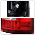 Acanii For 1999-2002 Chevy Silverado 1500 99-06 Gmc Sierra Red Led Tail Lights Brake Lamps