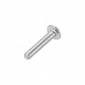 Uxcell Flanged Button Head Socket Cap Screws M3 16mm Hex Drive 304 Stainless Steel Fasteners Bolts Fully Threaded Machine Screw