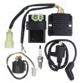 Goodbest New Cdi Voltage Regulator Rectifier Relay Ignition Coil Spark Plug Compatible With Honda Fourtrax 300 Trx300 Trx300fw