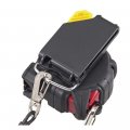 Tajima Tape Measure 25 Ft X 1-1 16 Inch Gs-lock Measuring With Shock Resistant Case Safety Clip Holder Gssf-25bw 
