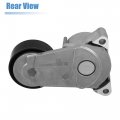 X Autohaux Drive Belt Tensioner Assembly For Mercedes-benz C E G M 2782000570 Metal Black Silver Tone