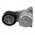 X Autohaux Drive Belt Tensioner Assembly For Mercedes-benz C E G M 2782000570 Metal Black Silver Tone