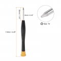 Uxcell 10pcs Precision Torx Screwdriver T4 Star Head With Swivel Lid For Watch Eyeglasses Electronics Repair