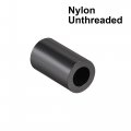 Uxcell Nylon Round Spacer Washer 4 2mm Id 7mm Od 12mm Height For M4 Screws Black 100pcs
