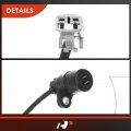A-premium Abs Wheel Speed Sensor Compatible With Lexus Toyota Models Lx470 1998-2007 Land Cruiser V8 4 7l Sport Utility Rear