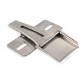 Newsmarts 1-1 4 32mm 5 8 16mm Steel Belt Loop Folder Two Sides Upward Reverse Machine 409 For Lockstitch Sewing 2 Needle