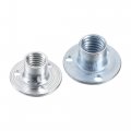 Uxcell 10pcs M8x22x2mm M10x25x1 8mm Brad Hole Tee Nut Carbon Steel T-nuts