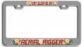 Eat Sleep Be An Aerial Rigger Career Ch 3d Metal License Plate Frame Auto Suv Truck Tag Holder F83 