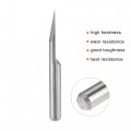 Uxcell Wood Engraving Bit Solid Carbide 3 175mm 1 8 Shank 30 Degree 0 2mm Tip Cnc Router Tool For Acrylic Pvc Mdf Pcb Carving