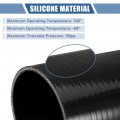 X Autohaux 1 Pcs 65mm 2 56 Id 90mm 3 54 Length 90 Degrees Black Car Silicone Hose Coolant Universal