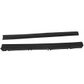 Ikon Motorsports Side Skirts Extention For 2023-2025 Honda Accord 11th Gen Style Pp Polypropylene Unpainted Black Rocker Panel