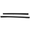 Ikon Motorsports Side Skirts Extention For 2023-2025 Honda Accord 11th Gen Style Pp Polypropylene Unpainted Black Rocker Panel 