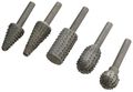 Steelex D2257 Rotary Rasp Set 5-piece 
