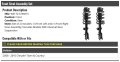 Front Strut And Coil Spring Assembly Set Of 2 For 2008 To 2016 Chrysler Town Country Excludes Models With Nivomat Rear