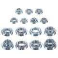 360pcs Self-clinching Nuts M2 5 M3 M4 M5 Zinc-plated Carbon Steel Pressure Rivet Hardware Fastener For Construction Industry 