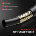 A-premium Engine Oil Cooler Line Hose Assembly Compatible With Gmc Yukon K2500 Suburban Chevrolet Blazer K00 1992-1993 K1500