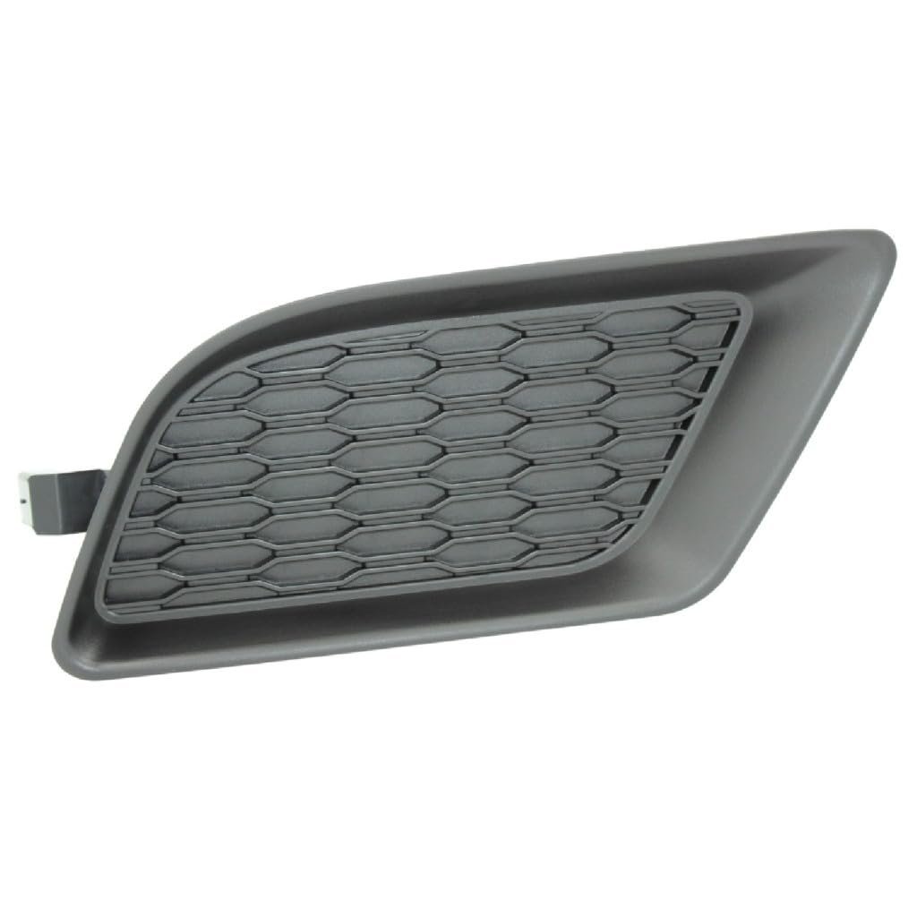 Front Passenger Side Bumper Insert For Dodge Charger 2011 2012 2013 2014 Replacement Ch1039131 And 68092570aa Black Plastic