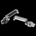 Uxcell Led Strip Mounting Brackets Fixing Clips Clamps Holder For 5050 With Screws 12mm Wide Waterproof Transparent Nylon Pack