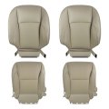 Driver Passenger Perforated Leather Seat Cover Tan For Es350 2007-2012 