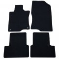 Floor Mats For 2009-2014 Acura Tsx Black Nylon Front Rear Flooring Protection Interior Carpets 4pcby Ikon Motorsports 2010 2011 