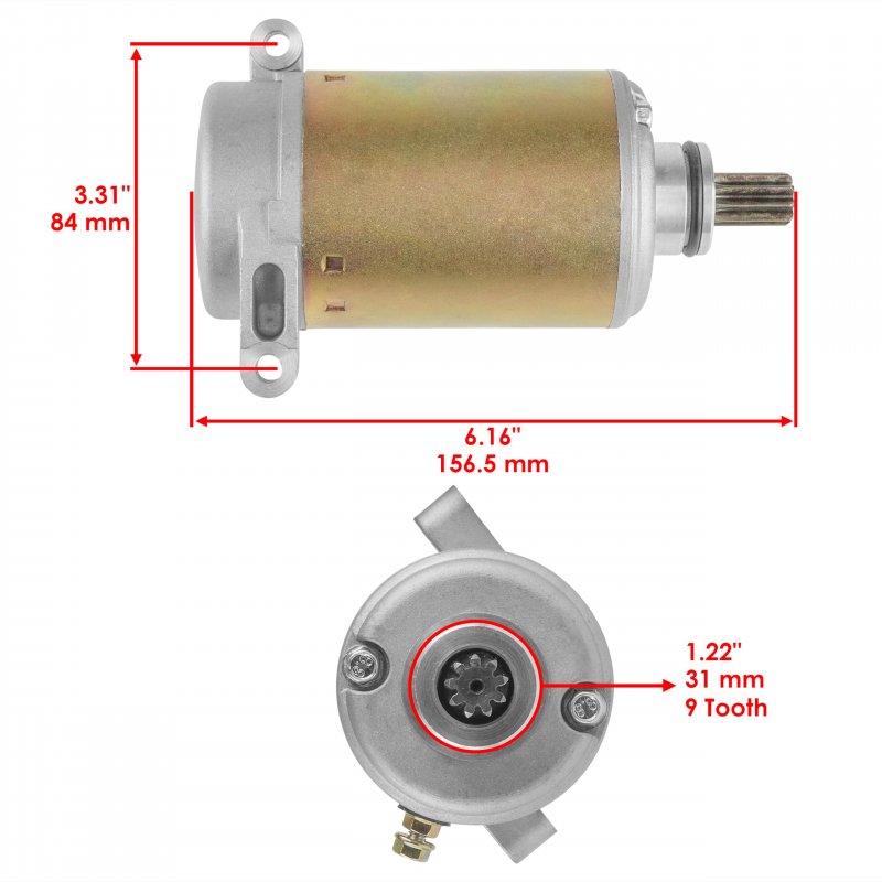 Caltric Starter Relay Solenoid For Yamaha Big Bear 350 Yfm350fw 4x4 1997 1998 1999