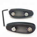 Xkh- Mirror Block Off Base Plates Compatible With Suzuki Gsxr 600 750 1000 Gsx-r 2001-2004 Carbon B011he7ido
