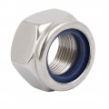 Uxcella 2pcs M18 X 1 5mm Pitch Metric Fine Thread 304 Stainless Steel Hex Lock Nuts