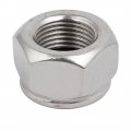 Uxcella 2pcs M18 X 1 5mm Pitch Metric Fine Thread 304 Stainless Steel Hex Lock Nuts