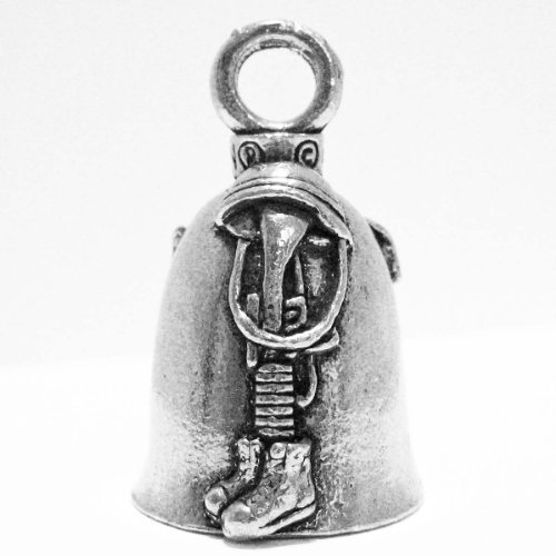 Guardian In Memory Of Our Fallen Heros Motorcycle Biker Luck Riding Bell Or Key Ring