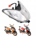 Minho Motorcycle 12v 35w Head Light Lamp Assembly Fit For 4-stroke Gy6 125cc 150cc Jonway Chinese Scooter Moped Parts